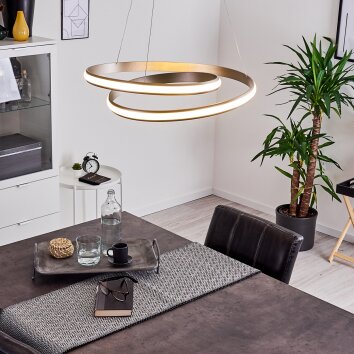 Rokera Hanglamp LED Nikkel mat, 1-licht