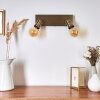 Lagunita Muurlamp Goud, 2-lichts