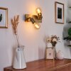 Lagunita Muurlamp Goud, 2-lichts