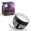 Philips Hue Ambiance White & Color Iris Tafellamp extensie LED Zwart, Transparant, Helder, 1-licht, Kleurwisselaar