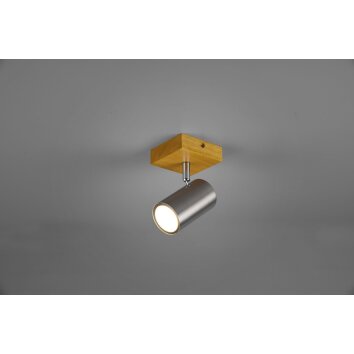 Trio Marley Spotlamp Hout licht, 1-licht