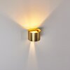 Badajoz Muurlamp LED Goud, Messing, 1-licht