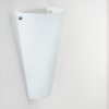 Zera Muurlamp Aluminium, Wit, 1-licht