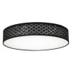 Globo CLARKE Plafondlamp LED Nikkel mat, 1-licht, Afstandsbediening