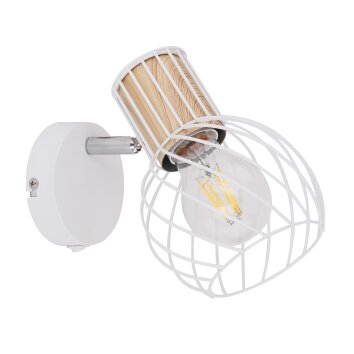 Globo LUISE Spotlamp Wit, 1-licht