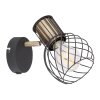 Globo ARGUSTO Spotlamp Zwart, 1-licht