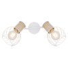 Globo LUISE Spotlamp Wit, 2-lichts