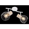 Globo LUISE Spotlamp Wit, 2-lichts