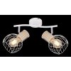 Globo LUISE Spotlamp Wit, 2-lichts