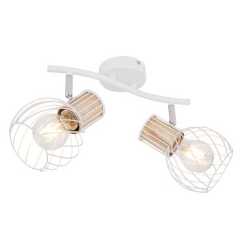 Globo LUISE Spotlamp Wit, 2-lichts