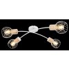 Globo LUISE Plafondlamp Wit, 4-lichts