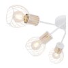 Globo LUISE Plafondlamp Wit, 6-lichts