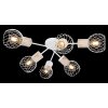 Globo LUISE Plafondlamp Wit, 6-lichts