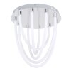 Globo KAIA Plafondlamp LED Chroom, 1-licht