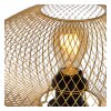 Lucide MESH Tafellamp Zwart, 1-licht