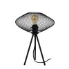 Lucide MESH Tafellamp Zwart, 1-licht