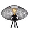 Lucide MESH Tafellamp Zwart, 1-licht