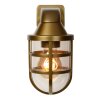 Lucide LEWIS Buiten muurverlichting Goud, Messing, 1-licht