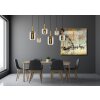 Lucide JOANET Hanglamp Goud, Messing, Zwart, 6-lichts