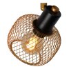 Lucide MAREN Muurlamp Goud, Messing, Zwart, 1-licht