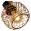 Lucide MAREN Muurlamp Goud, Messing, Zwart, 1-licht