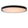 Lucide SILAS Plafondlamp LED Zwart, 1-licht