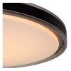 Lucide SILAS Plafondlamp LED Zwart, 1-licht