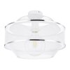 Globo VIGATTO Plafondlamp Wit, 1-licht