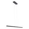 Steinhauer Light Stripe Hanglamp LED Zwart, 1-licht