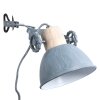 Steinhauer Gearwood Muurlamp Grijs, 1-licht