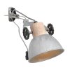 Steinhauer Gearwood Muurlamp Nikkel mat, 1-licht