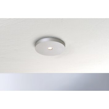 Bopp-Leuchten CLOSE Plafondlamp LED Zilver, 1-licht