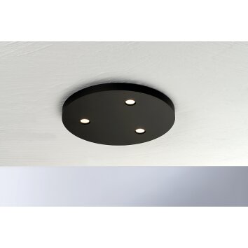 Bopp-Leuchten CLOSE Plafondlamp LED Zwart, 3-lichts