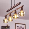 Warga Hanglamp LED Brons, 4-lichts