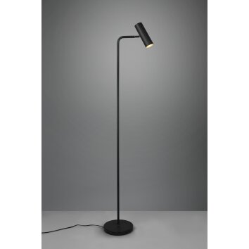 Trio Marley Staande lamp Zwart, 1-licht