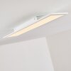 Salmi Plafondlamp LED Wit, 1-licht, Afstandsbediening