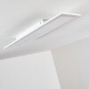 Salmi Plafondlamp LED Wit, 1-licht, Afstandsbediening