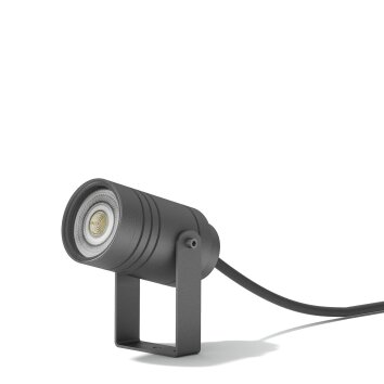 CMD AQUA STAR Tuinspot Antraciet, 1-licht