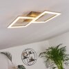 Batuna Plafondlamp LED Nikkel mat, 1-licht