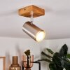 Zuoz Plafondlamp Hout licht, 1-licht