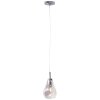 Brilliant Living Drops Hanglamp Chroom, 1-licht