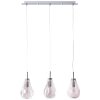 Brilliant Living Drops Hanglamp Chroom, 3-lichts