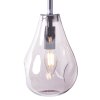 Brilliant Living Drops Hanglamp Chroom, 3-lichts