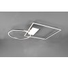 Trio Downey Plafondlamp LED Nikkel mat, 1-licht, Afstandsbediening