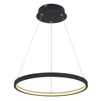 Globo RALPH Hanger LED Zwart, 1-licht