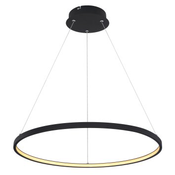 Globo RALPH Hanger LED Zwart, 1-licht