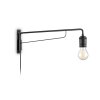 Ideallux TRIUMPH Muurlamp Zwart, 1-licht