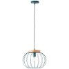 Brilliant Sorana Hanglamp Blauw, 1-licht