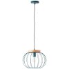 Brilliant Sorana Hanglamp Blauw, 1-licht