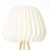 Brilliant Inna Staande lamp Hout licht, Wit, 1-licht